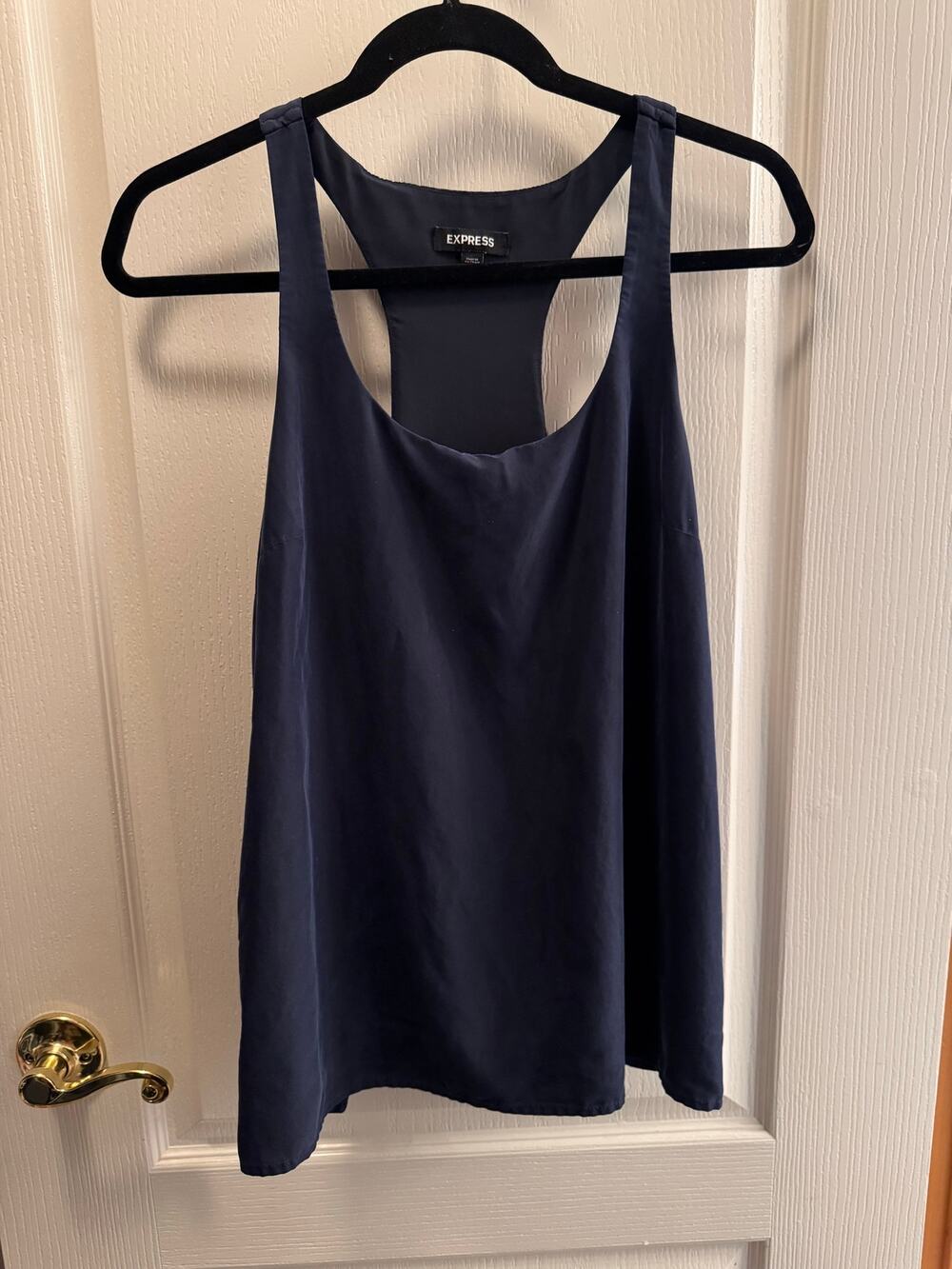 Express Navy Tank Blouse Size M